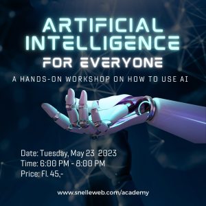 Artificial Intelligence For Everyone Workshop July 12th 2023