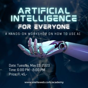 Artificial Intelligence For Everyone Workshop Aug 8th 2023